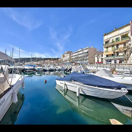 Grand Studio Neuf Face Port Et Plage, Parking Prive Golfe-Juan Exterior photo